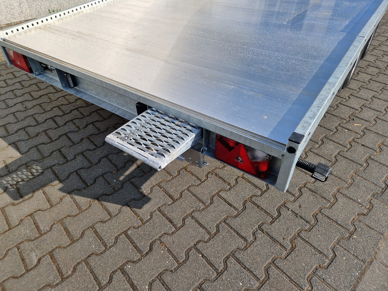קרון נגרר צד נופל/ שטוח CARAX-2 3000 Multitransporter 440x207cm Aluboden Auffahrrampen 3000kg Winter Aktion: תמונה 15