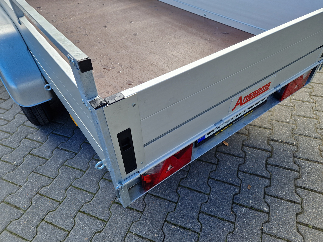 קרון נגרר צד נופל/ שטוח GTT 2000 R 301x126 Aluliner Reling H Gestell 2000kg AKTION: תמונה 6