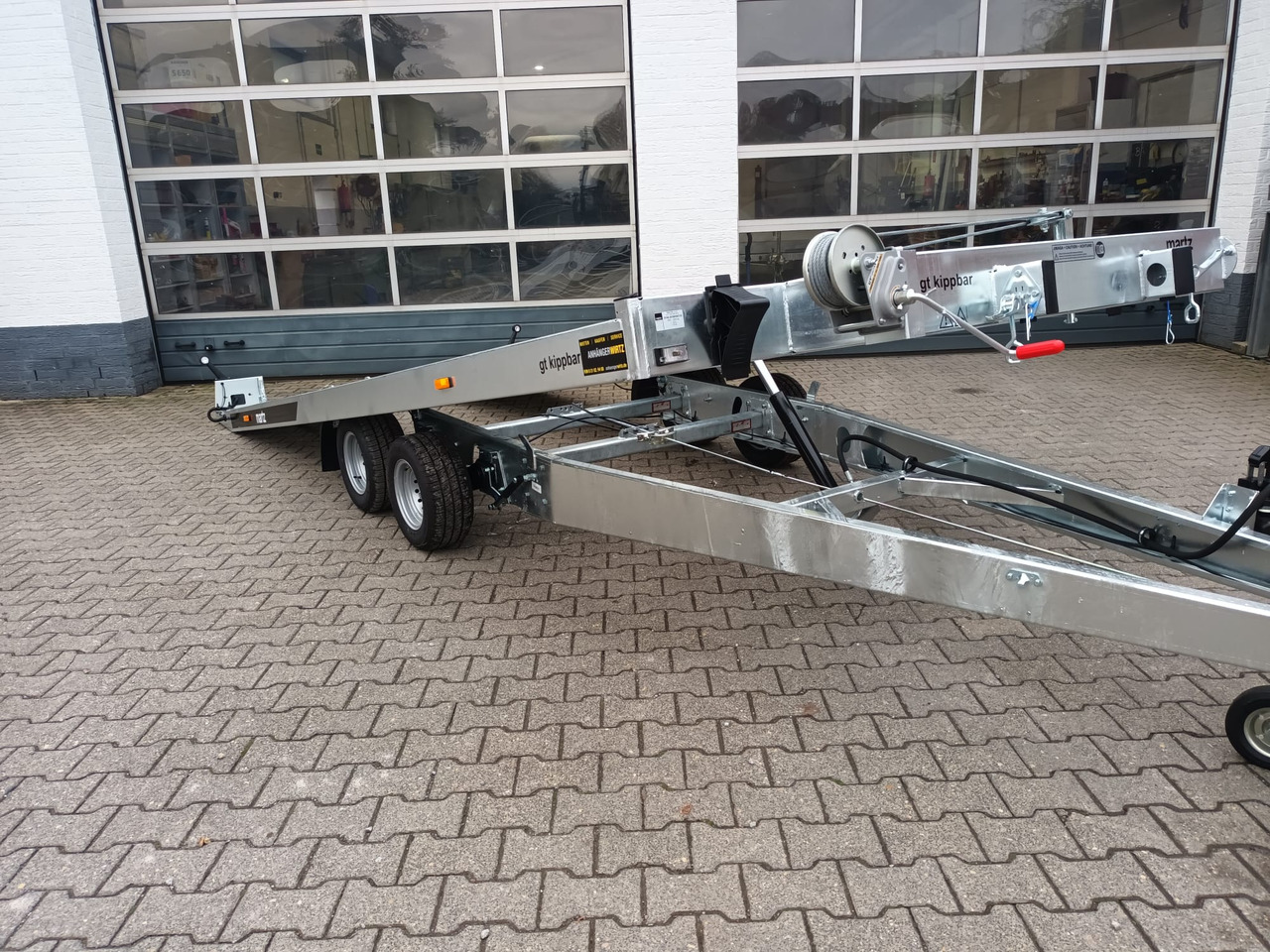 Martz Cartrailer GT KIPP 480/2 3T 480x205cm Profi Lohr Stahl & Aluboden 3000kg 100km/H - קרון נגרר בהובלה אוטומטית: תמונה 2 Martz Cartrailer GT KIPP 480/2 3T 480x205cm Profi Lohr Stahl & Aluboden 3000kg 100km/H - קרון נגרר בהובלה אוטומטית: תמונה 2