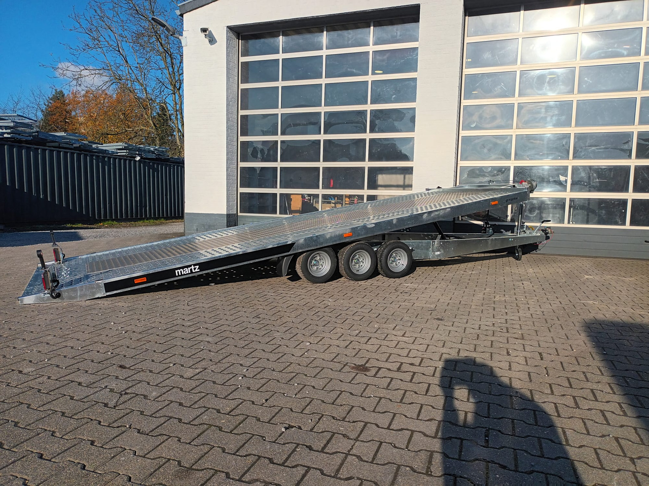 Martz Cartrailer GT KIPP 580/3 3,5T 580x215cm Profi Lohr Stahl & Aluboden Tridem 10" 3500kg 100km/H - קרון נגרר בהובלה אוטומטית: תמונה 1 Martz Cartrailer GT KIPP 580/3 3,5T 580x215cm Profi Lohr Stahl & Aluboden Tridem 10" 3500kg 100km/H - קרון נגרר בהובלה אוטומטית: תמונה 1