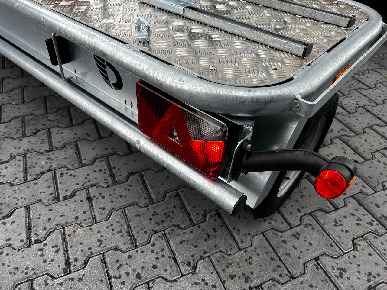 נגרר לאופנוע Motorradanhänger Roadster Motocamp 1 quer 200x80cm 750kg 100km/H: תמונה 8
