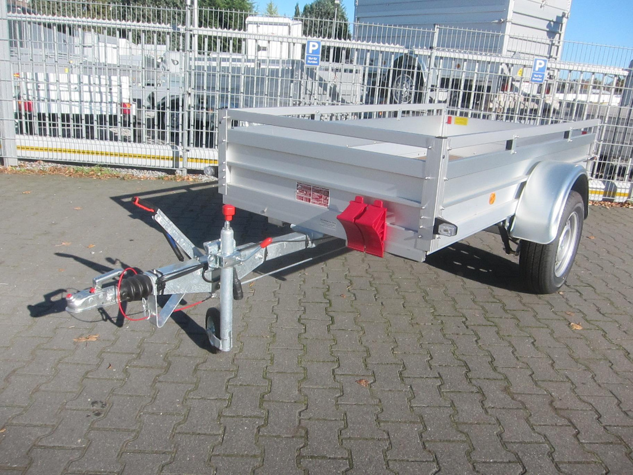 PKW Anhänger Koch Aluline 4.13 250x125x44cm (S) 1300kg 100 km/H Online Aktion Modell 2024 - קרון נגרר למכונית: תמונה 2 PKW Anhänger Koch Aluline 4.13 250x125x44cm (S) 1300kg 100 km/H Online Aktion Modell 2024 - קרון נגרר למכונית: תמונה 2