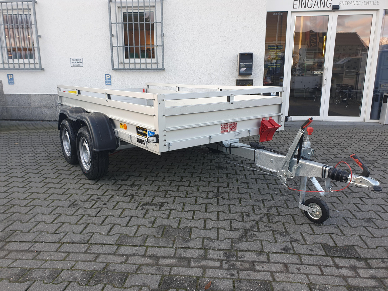 PKW Anhänger Koch Aluline 7.20 150.300.20 Hobbyline 300x150x44cm (M) 2000kg - קרון נגרר צד נופל/ שטוח: תמונה 2 PKW Anhänger Koch Aluline 7.20 150.300.20 Hobbyline 300x150x44cm (M) 2000kg - קרון נגרר צד נופל/ שטוח: תמונה 2