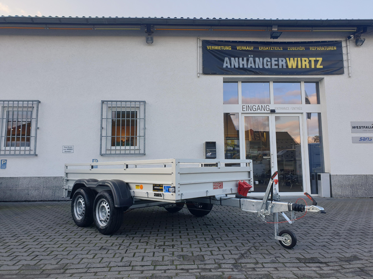 PKW Anhänger Koch Aluline 7.20 150.300.20 Hobbyline 300x150x44cm (M) 2000kg - קרון נגרר צד נופל/ שטוח: תמונה 3 PKW Anhänger Koch Aluline 7.20 150.300.20 Hobbyline 300x150x44cm (M) 2000kg - קרון נגרר צד נופל/ שטוח: תמונה 3