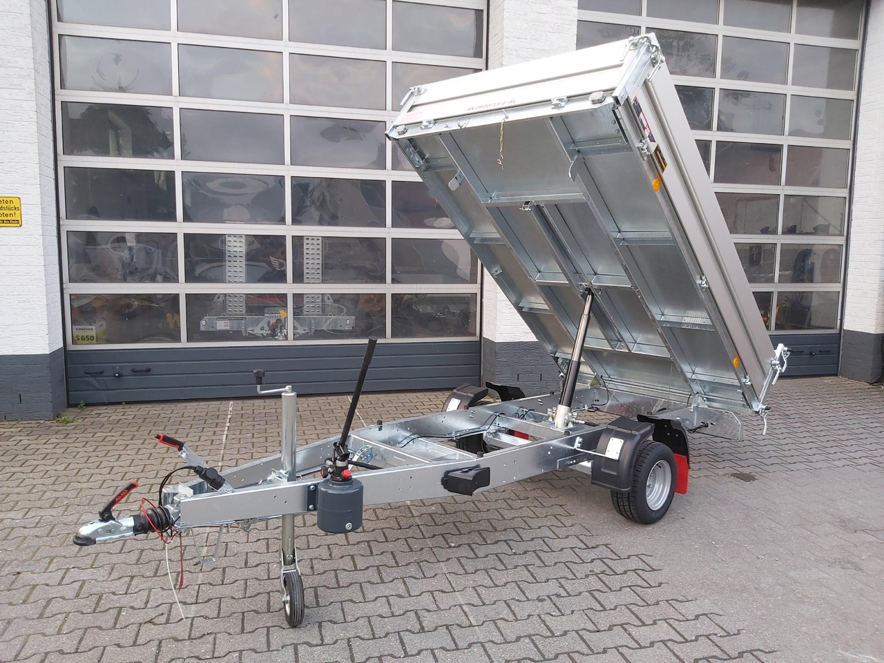 Pongratz Kipper RK 2600/15 G-AL 260x151x36cm Stahlboden Pendelklappe 10" 1500kg Aktion - קרון נגרר עם מזהיר: תמונה 1 Pongratz Kipper RK 2600/15 G-AL 260x151x36cm Stahlboden Pendelklappe 10" 1500kg Aktion - קרון נגרר עם מזהיר: תמונה 1