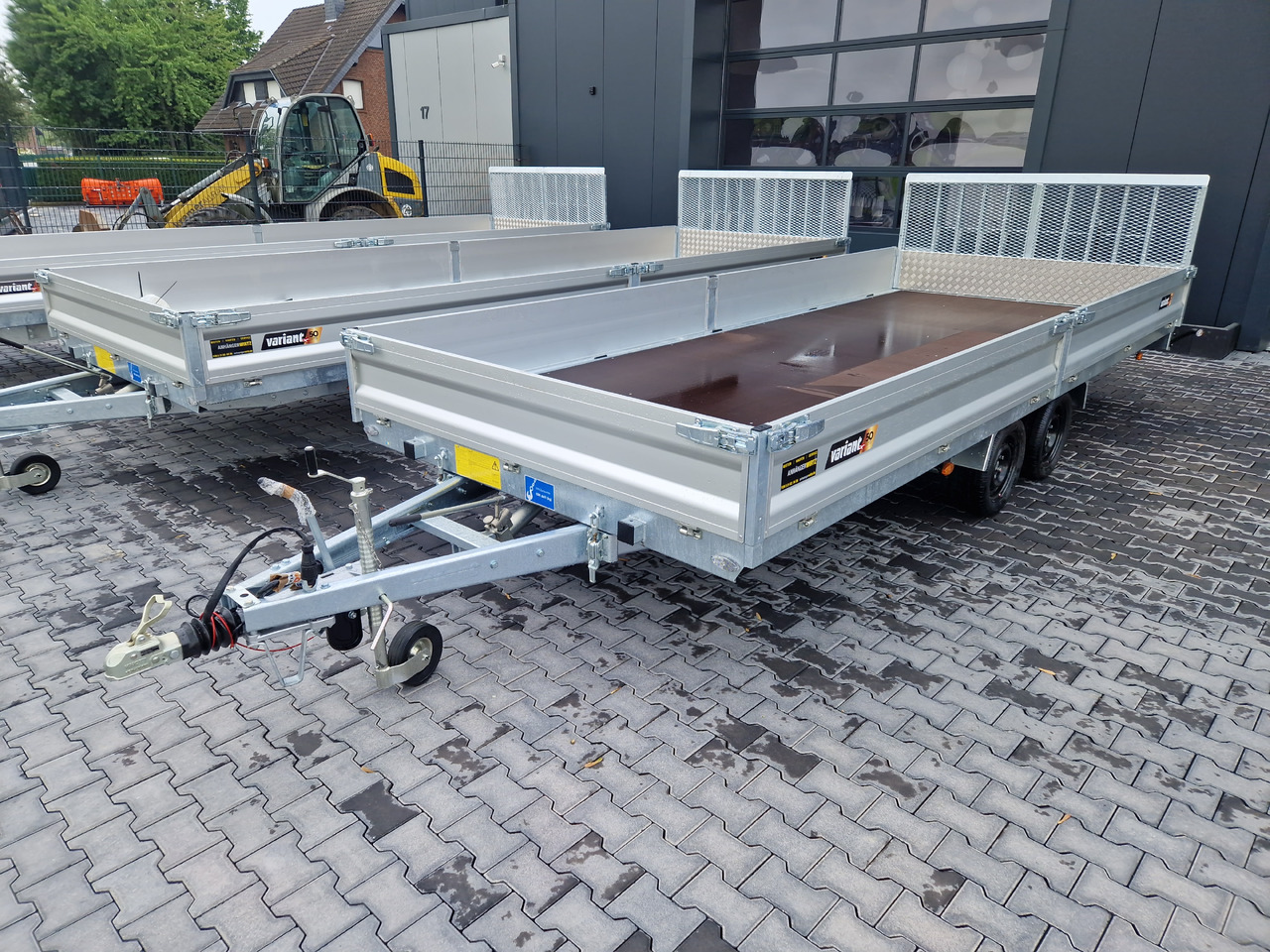 Variant Maschinentransporter 3552 UX Maxi Load 520x210x30cm Tandem Parabelfederung LED 3500kg - קרון נגרר לצמחים: תמונה 1 Variant Maschinentransporter 3552 UX Maxi Load 520x210x30cm Tandem Parabelfederung LED 3500kg - קרון נגרר לצמחים: תמונה 1