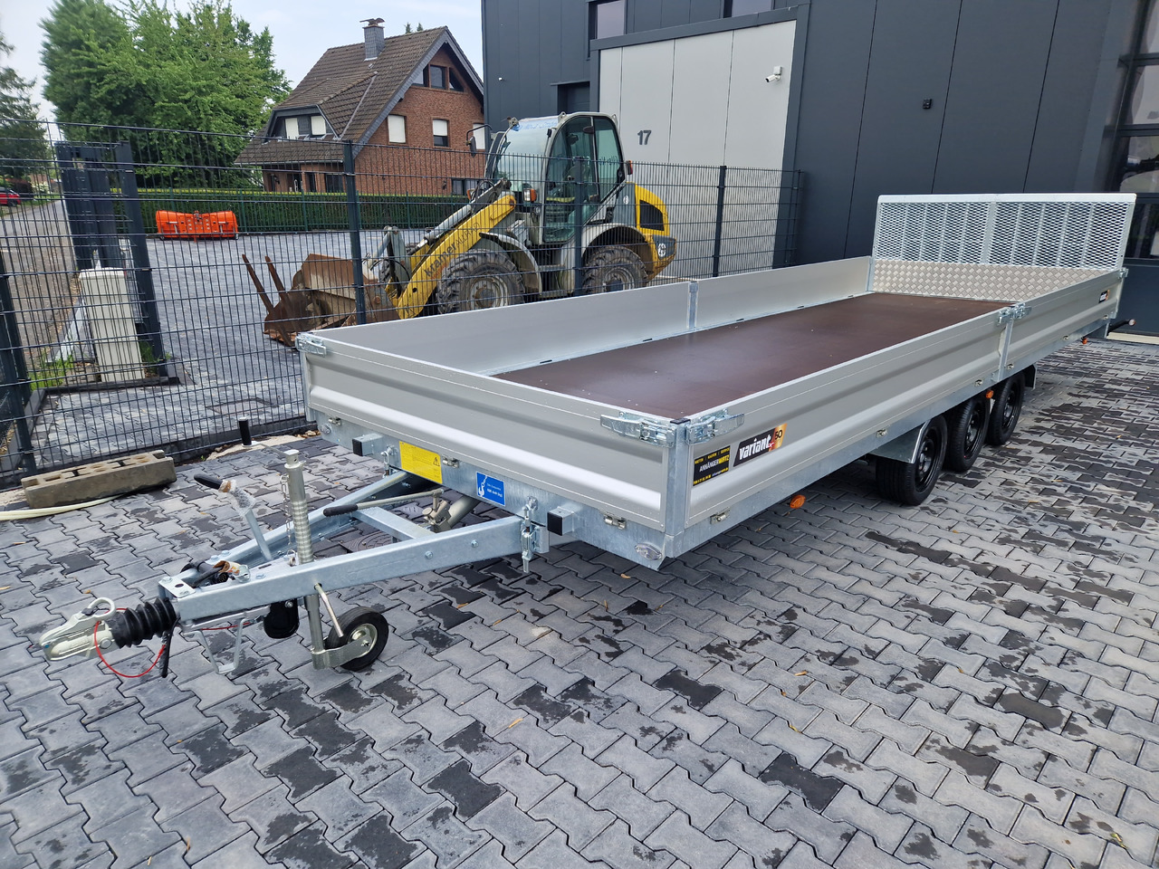 Variant Maschinentransporter 3563 UX Maxi Load 620x210x30cm LED Tridem Parabel black 3500kg - קרון נגרר לצמחים: תמונה 1 Variant Maschinentransporter 3563 UX Maxi Load 620x210x30cm LED Tridem Parabel black 3500kg - קרון נגרר לצמחים: תמונה 1