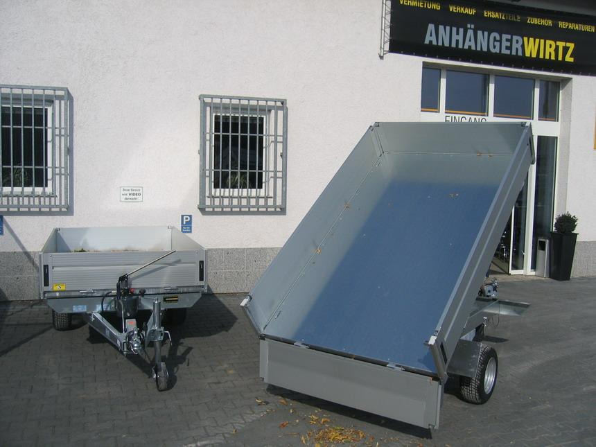 WM Meyer Kipper HLNK 1523/141 231x141x33cm Metallboden 1500kg Aktion Onlinekauf Modell 2022 - קרון נגרר עם מזהיר: תמונה 4 WM Meyer Kipper HLNK 1523/141 231x141x33cm Metallboden 1500kg Aktion Onlinekauf Modell 2022 - קרון נגרר עם מזהיר: תמונה 4