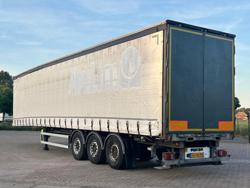 Tracon TUV 26-07 2026 SAF DISK Forklift Connection GALVANISED - סמיטריילר עם וילונות צד: תמונה 1 Tracon TUV 26-07 2026 SAF DISK Forklift Connection GALVANISED - סמיטריילר עם וילונות צד: תמונה 1