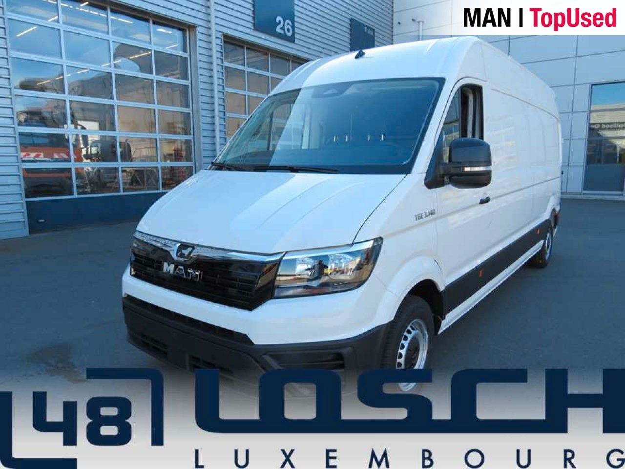 MAN TGE 3.140 4X2F L4H3 SB Kasten - כלי רכב מסחרי עם לוח: תמונה 1 MAN TGE 3.140 4X2F L4H3 SB Kasten - כלי רכב מסחרי עם לוח: תמונה 1