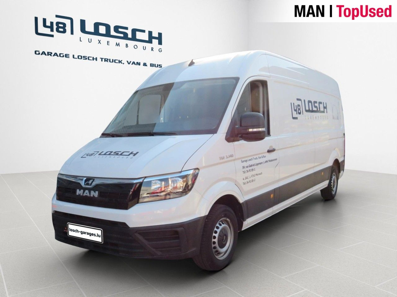 MAN TGE 3.140 4X2F L4H3 SB Kasten - כלי רכב מסחרי עם לוח: תמונה 1 MAN TGE 3.140 4X2F L4H3 SB Kasten - כלי רכב מסחרי עם לוח: תמונה 1