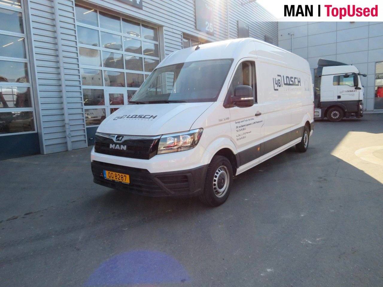 MAN TGE 3.140 4X2F L4H3 SB Kasten - כלי רכב מסחרי עם לוח: תמונה 2 MAN TGE 3.140 4X2F L4H3 SB Kasten - כלי רכב מסחרי עם לוח: תמונה 2