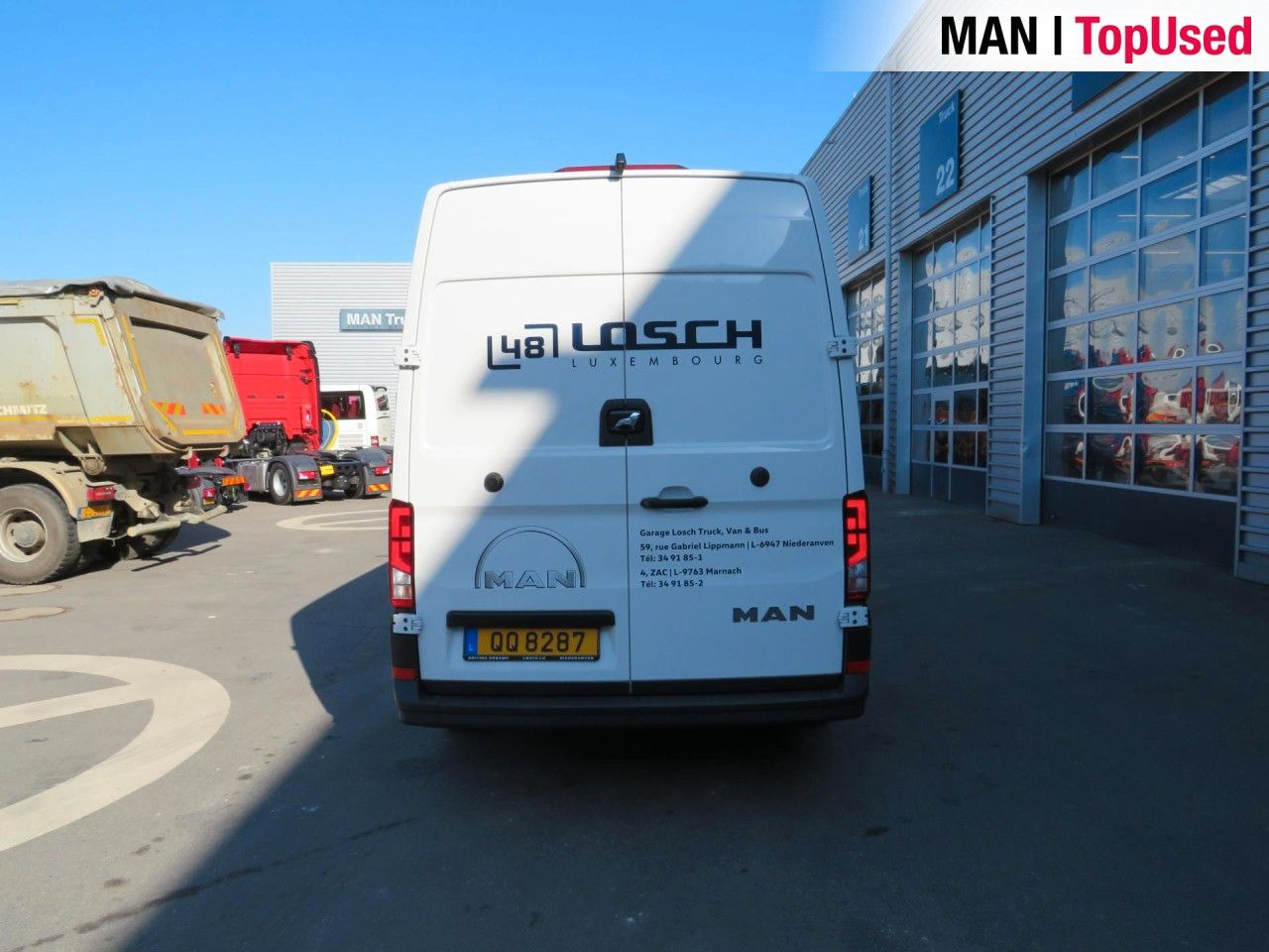 MAN TGE 3.140 4X2F L4H3 SB Kasten - כלי רכב מסחרי עם לוח: תמונה 5 MAN TGE 3.140 4X2F L4H3 SB Kasten - כלי רכב מסחרי עם לוח: תמונה 5