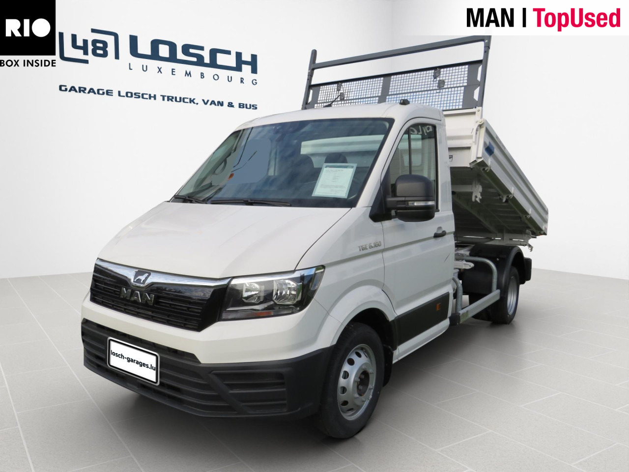 MAN TGE 6.160 4X2 L3 SB EK Meiller-DSK RWD - כלי רכב מסחרי מזהיר: תמונה 1 MAN TGE 6.160 4X2 L3 SB EK Meiller-DSK RWD - כלי רכב מסחרי מזהיר: תמונה 1