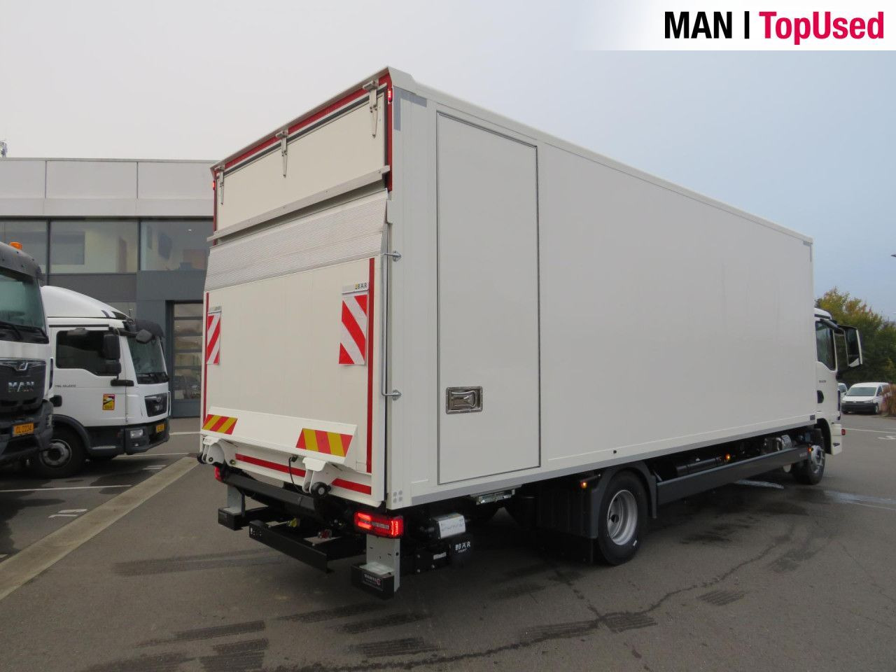 משאית תיבה MAN TGL 12.250 4X2 BL VANTEC Koffer BÄR LBW: תמונה 6