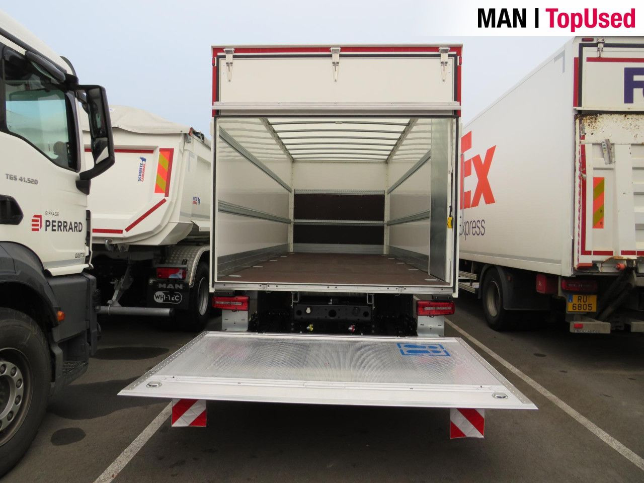 משאית תיבה MAN TGL 12.250 4X2 BL VANTEC Koffer BÄR LBW: תמונה 17