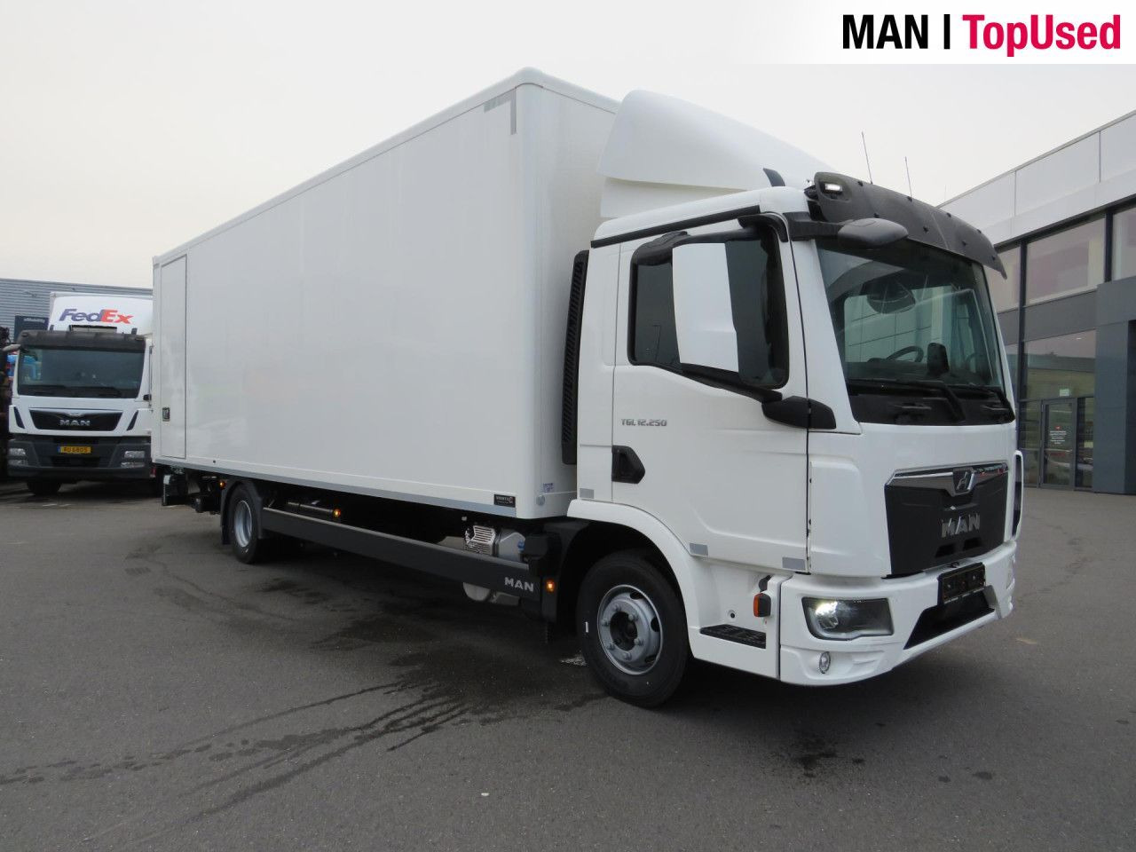 משאית תיבה MAN TGL 12.250 4X2 BL VANTEC Koffer BÄR LBW: תמונה 8