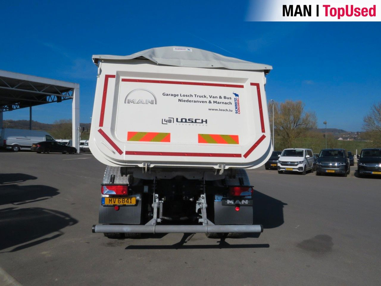 MAN TGS 41.480 8x4 BB CH Schmitz Muldenkipper Klima - משאית דילוג העמסה: תמונה 5 MAN TGS 41.480 8x4 BB CH Schmitz Muldenkipper Klima - משאית דילוג העמסה: תמונה 5