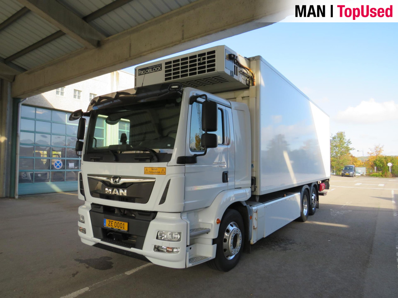 MAN eTGM 26.360 E 6X2-4 LL Kühlkoffer Klima Luftfeder - משאית קירור, משאית חשמלית: תמונה 1 MAN eTGM 26.360 E 6X2-4 LL Kühlkoffer Klima Luftfeder - משאית קירור, משאית חשמלית: תמונה 1