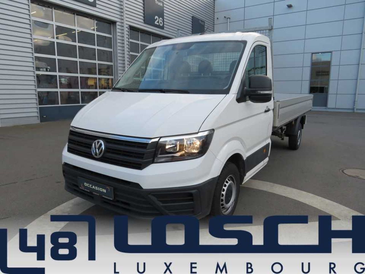 Volkswagen Crafter 35 L4 EK Pritsche Euro6 Klima AHK ZV - כלי רכב מסחרי במיטה שטוחה: תמונה 1 Volkswagen Crafter 35 L4 EK Pritsche Euro6 Klima AHK ZV - כלי רכב מסחרי במיטה שטוחה: תמונה 1