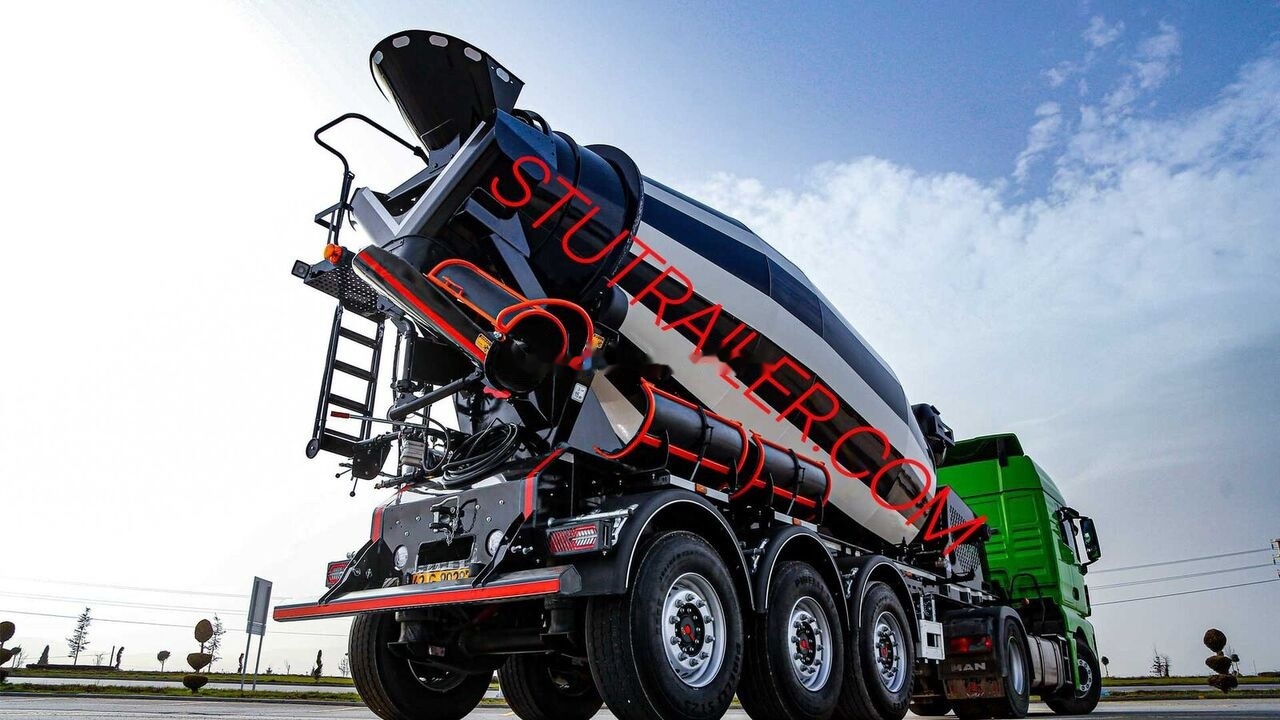 STU 14,7m3 Concrete Mixer Trailer - מערבל בטון סמיטרליילר: תמונה 5 STU 14,7m3 Concrete Mixer Trailer - מערבל בטון סמיטרליילר: תמונה 5