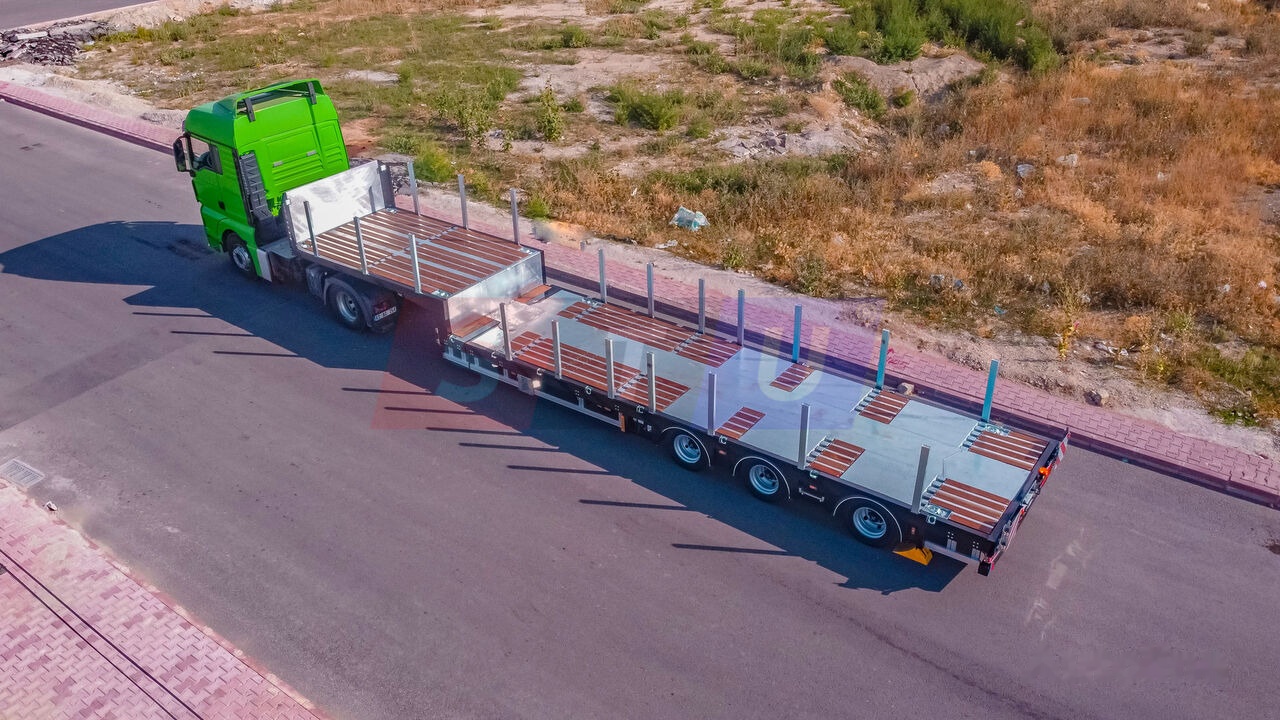 STU 3 Axles Lowbed Trailer - סמיטריילר עם מטען נמוך: תמונה 3 STU 3 Axles Lowbed Trailer - סמיטריילר עם מטען נמוך: תמונה 3