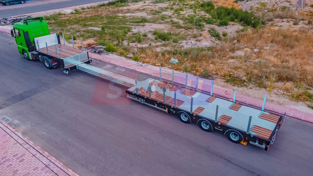 STU 3 Axles Lowbed Trailer - סמיטריילר עם מטען נמוך: תמונה 4 STU 3 Axles Lowbed Trailer - סמיטריילר עם מטען נמוך: תמונה 4