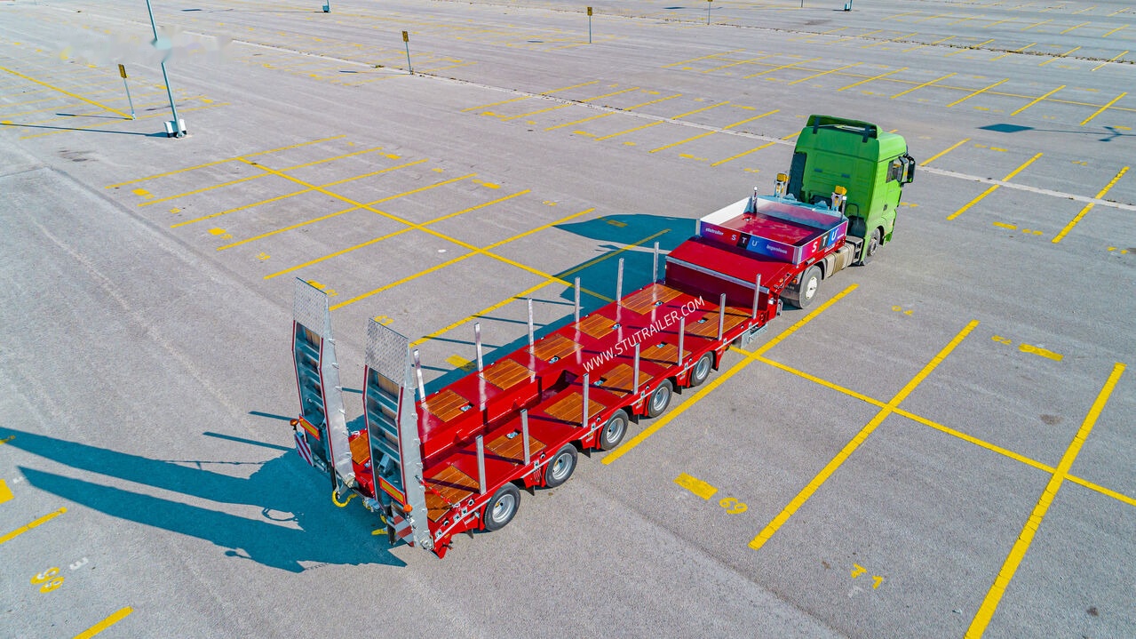 STU 5 Axle Lowbed / Extendable - סמיטריילר עם מטען נמוך: תמונה 1 STU 5 Axle Lowbed / Extendable - סמיטריילר עם מטען נמוך: תמונה 1