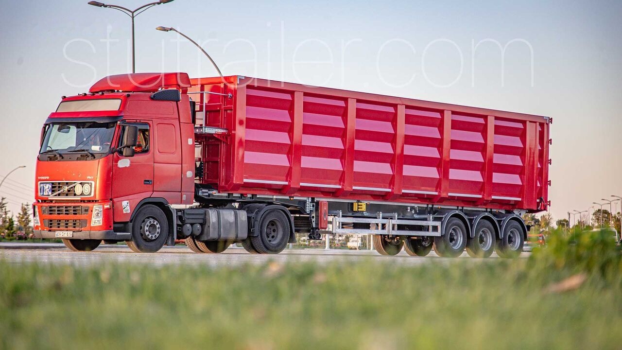 STU 71m3 TIPPER TRAILER - FOR METAL SCRAP - סמיטריילר עם מזהיר: תמונה 3 STU 71m3 TIPPER TRAILER - FOR METAL SCRAP - סמיטריילר עם מזהיר: תמונה 3
