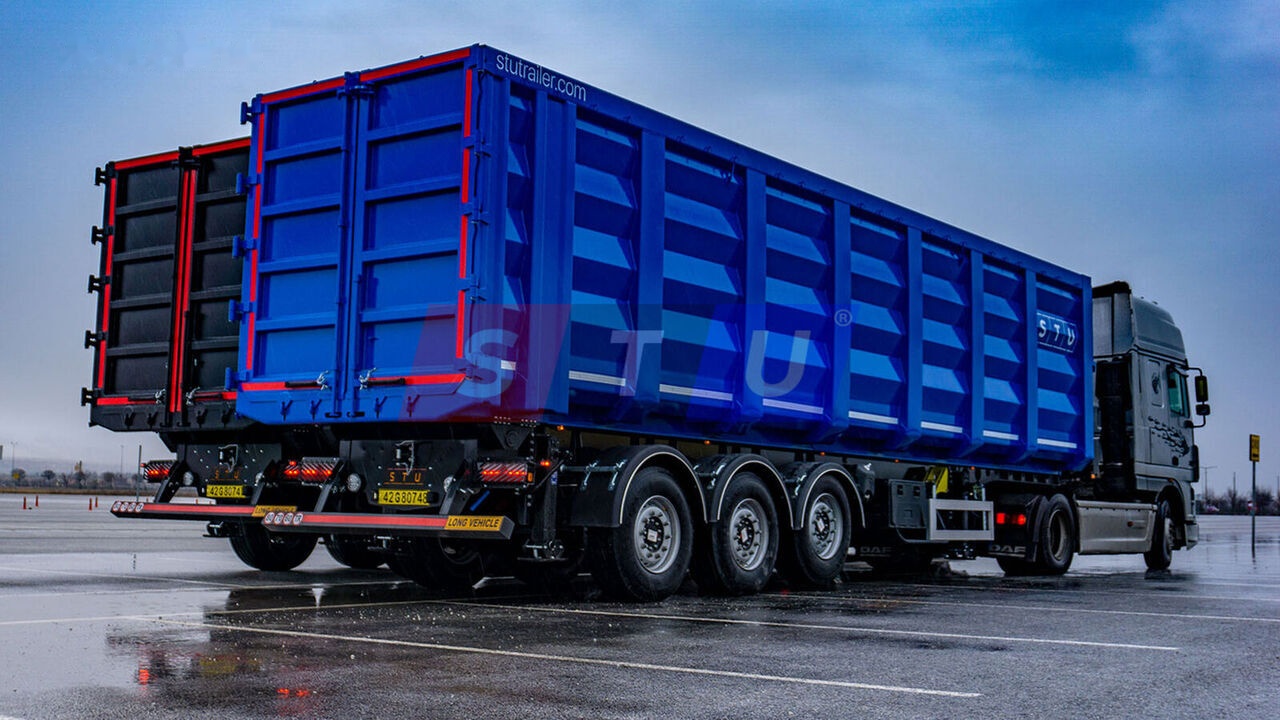 STU 71m3 TIPPER TRAILER - FOR METAL SCRAP - סמיטריילר עם מזהיר: תמונה 5 STU 71m3 TIPPER TRAILER - FOR METAL SCRAP - סמיטריילר עם מזהיר: תמונה 5