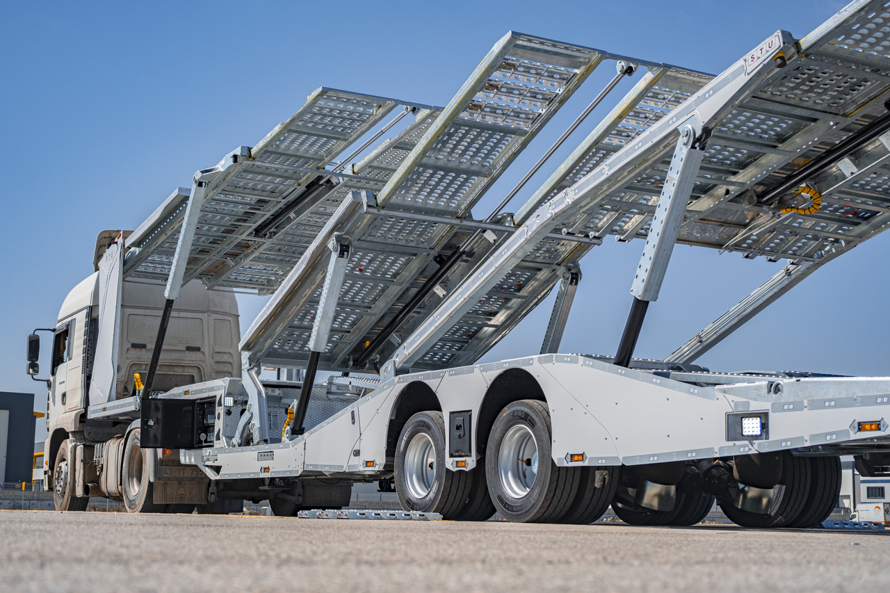 חָדָשׁ סמיטריילר בהובלה אוטומטית STU STU - 6 CAR CARRIER - HEIGHT MANAGER: תמונה 8