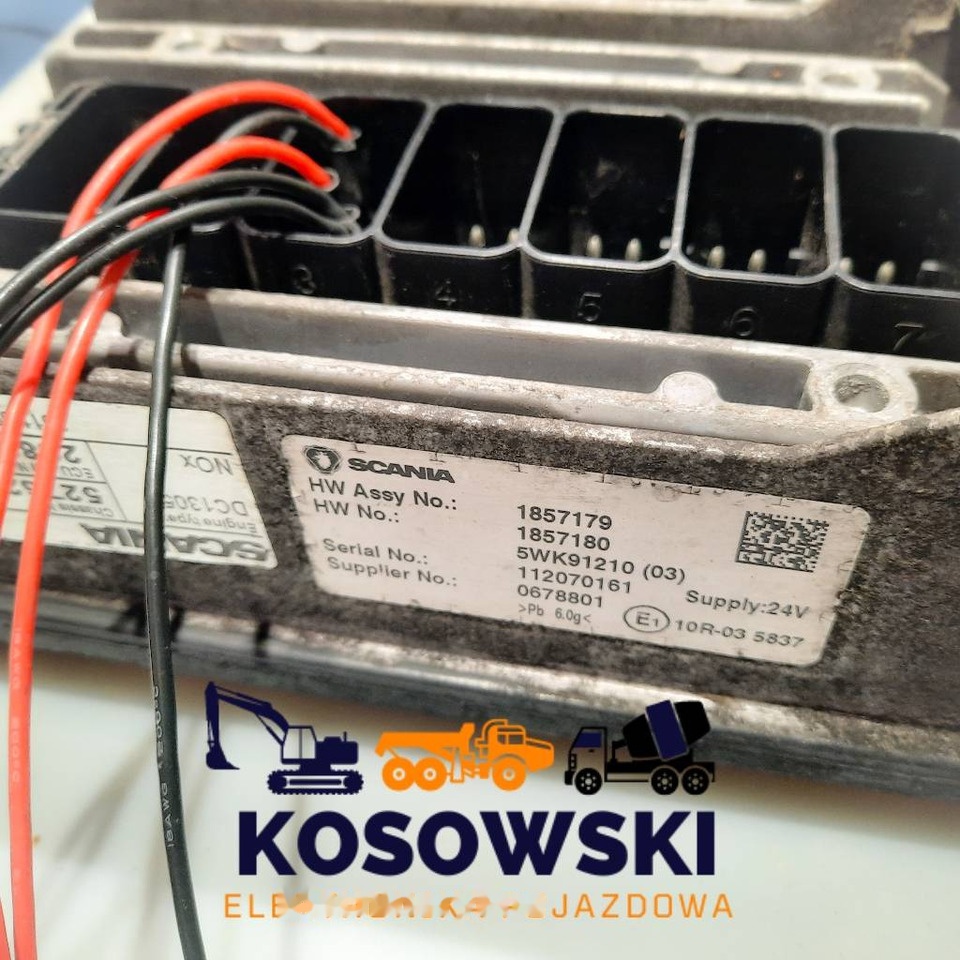 DOOSAN DX300 - ECU עבור מחפר סורק: תמונה 2 DOOSAN DX300 - ECU עבור מחפר סורק: תמונה 2