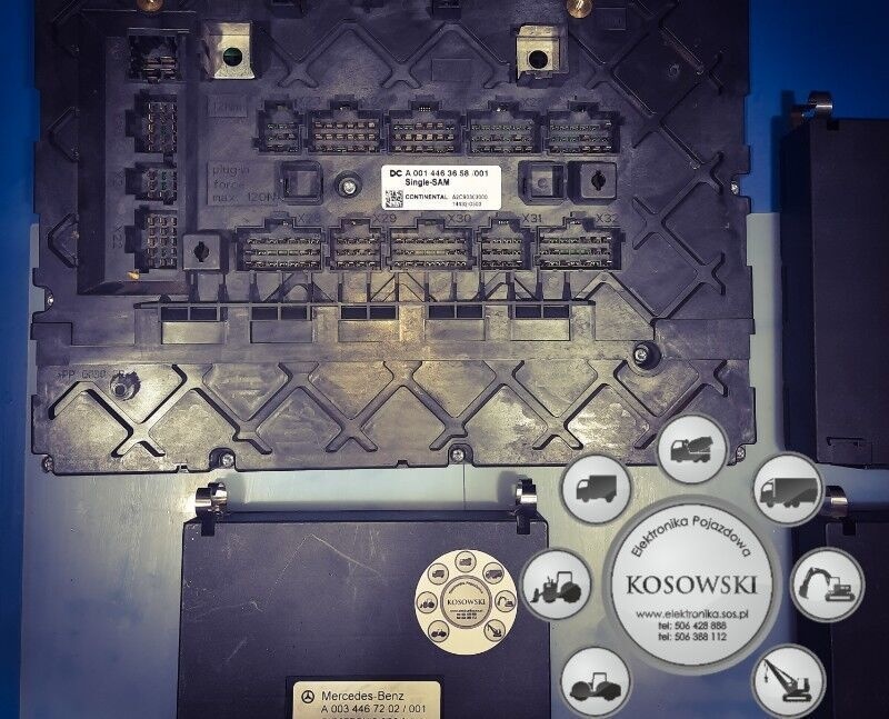 MERCEDES-BENZ Actros Atego Arocs Antos truck - ECU עבור משאית: תמונה 4 MERCEDES-BENZ Actros Atego Arocs Antos truck - ECU עבור משאית: תמונה 4