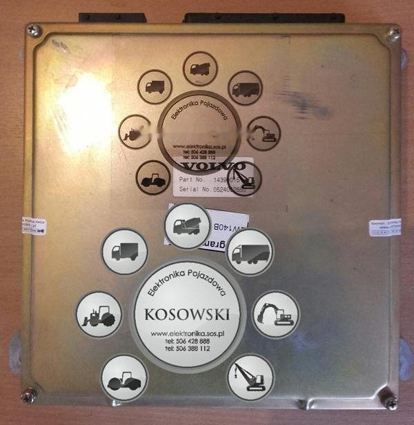 Volvo EW 140 EW 160 EW 180 EW 210 EC 140 EC 160 EC 210 EC 240 EC 290 EC 200 EC 250 EC 220 EC 300 EC 380 EC 360 - ECU עבור מחפר: תמונה 5 Volvo EW 140 EW 160 EW 180 EW 210 EC 140 EC 160 EC 210 EC 240 EC 290 EC 200 EC 250 EC 220 EC 300 EC 380 EC 360 - ECU עבור מחפר: תמונה 5