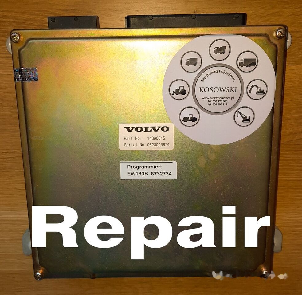 Volvo EW 140 EW 160 EW 180 EW 210 EC 140 EC 160 EC 210 EC 240 EC 290 EC 200 EC 250 EC 220 EC 300 EC 380 EC 360 - ECU עבור מחפר: תמונה 1 Volvo EW 140 EW 160 EW 180 EW 210 EC 140 EC 160 EC 210 EC 240 EC 290 EC 200 EC 250 EC 220 EC 300 EC 380 EC 360 - ECU עבור מחפר: תמונה 1