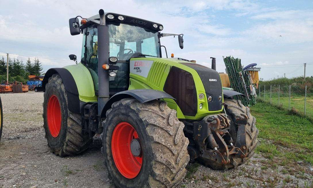 Claas Axion 840 - טרקטור חקלאי: תמונה 1 Claas Axion 840 - טרקטור חקלאי: תמונה 1