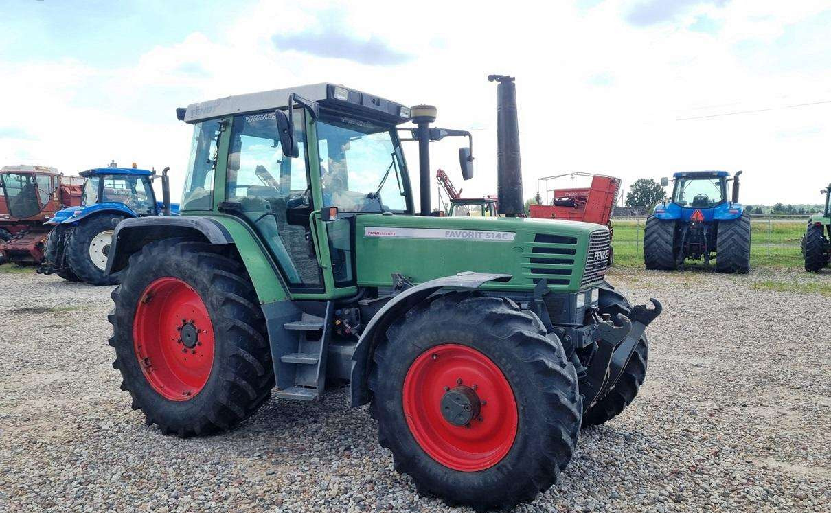 Fendt 514C - טרקטור חקלאי: תמונה 3 Fendt 514C - טרקטור חקלאי: תמונה 3