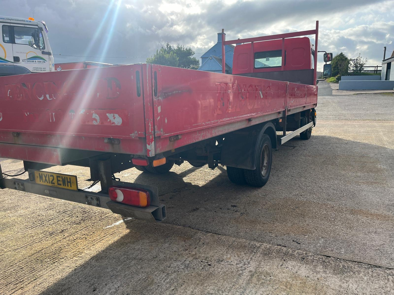 DAF LF 45 160 - משאית צד נופל/ שטוחה: תמונה 4 DAF LF 45 160 - משאית צד נופל/ שטוחה: תמונה 4