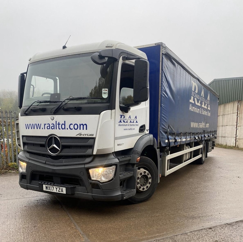 Mercedes 1827 - משאית וילונות צד: תמונה 1 Mercedes 1827 - משאית וילונות צד: תמונה 1