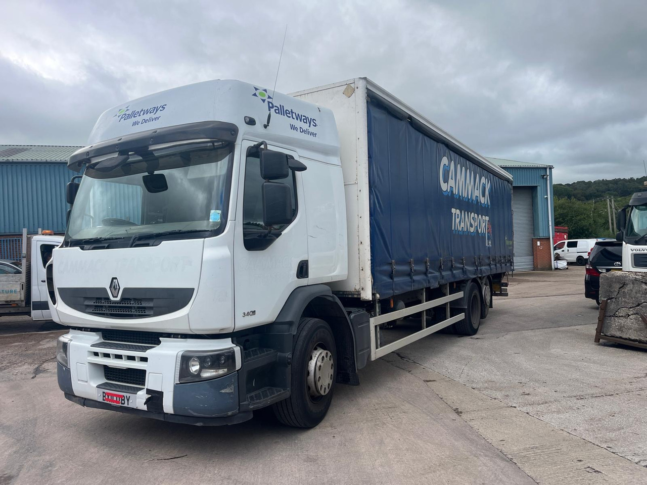 Renault Premium - משאית וילונות צד: תמונה 1 Renault Premium - משאית וילונות צד: תמונה 1