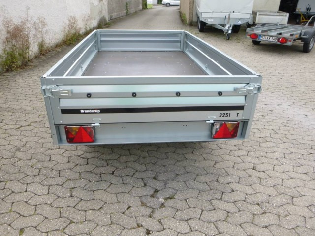 Brenderup 3251ST UB750, Stahl Hochlader, 2500x1420x350mm, 100 km/h - קרון נגרר למכונית: תמונה 3 Brenderup 3251ST UB750, Stahl Hochlader, 2500x1420x350mm, 100 km/h - קרון נגרר למכונית: תמונה 3