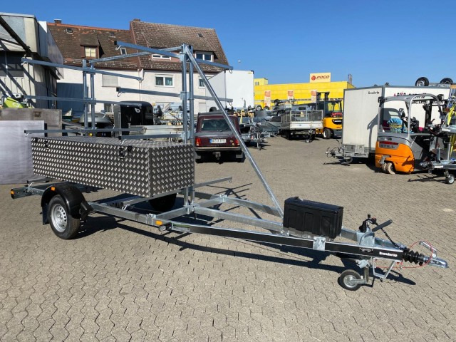 Brenderup Brenderup 161000B CX Kanu / Kajak Anhänger, 1,0 to, 4,8 m - נגרר לסירה: תמונה 1 Brenderup Brenderup 161000B CX Kanu / Kajak Anhänger, 1,0 to, 4,8 m - נגרר לסירה: תמונה 1