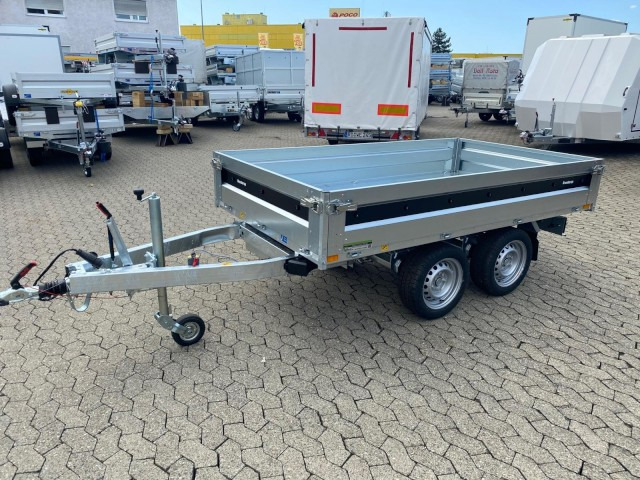 Brenderup Rückwärtskipper BT4260STB 2000, 2,0 to., E-Pumpe, 259x143x35cm - קרון נגרר עם מזהיר: תמונה 1 Brenderup Rückwärtskipper BT4260STB 2000, 2,0 to., E-Pumpe, 259x143x35cm - קרון נגרר עם מזהיר: תמונה 1