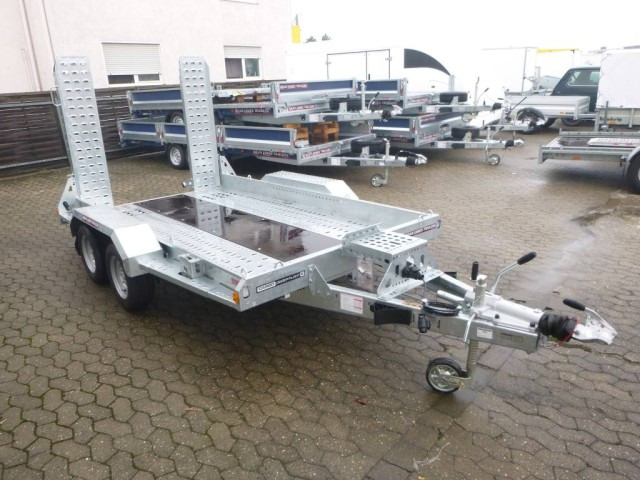Brian James Cargo Digger Plant 2 Baumaschinenanhänger 543-2813-27-2-13, 2800 x 1300 mm, 2,7 to. - קרון נגרר לצמחים: תמונה 1 Brian James Cargo Digger Plant 2 Baumaschinenanhänger 543-2813-27-2-13, 2800 x 1300 mm, 2,7 to. - קרון נגרר לצמחים: תמונה 1