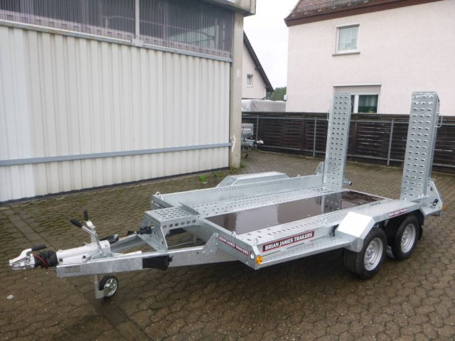 Brian James Cargo Digger Plant 2 Baumaschinenanhänger 543-2813-27-2-13, 2800 x 1300 mm, 2,7 to. - קרון נגרר לצמחים: תמונה 2 Brian James Cargo Digger Plant 2 Baumaschinenanhänger 543-2813-27-2-13, 2800 x 1300 mm, 2,7 to. - קרון נגרר לצמחים: תמונה 2