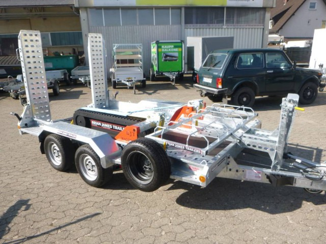 Brian James Cargo Digger Plant 2 Baumaschinenanhänger 543-3217-35-2-12 , 3200 x 1700 mm, 3,5 to. - קרון נגרר לצמחים: תמונה 5 Brian James Cargo Digger Plant 2 Baumaschinenanhänger 543-3217-35-2-12 , 3200 x 1700 mm, 3,5 to. - קרון נגרר לצמחים: תמונה 5