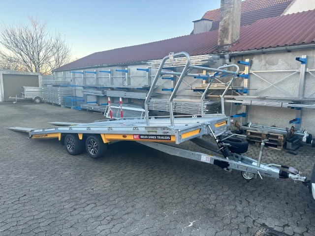 Brian James T Transporter, 231-5021-35-2-12, 5000 x 2150 mm, 3,5 to. kippbar mit Auffahrrampen - קרון נגרר בהובלה אוטומטית: תמונה 1 Brian James T Transporter, 231-5021-35-2-12, 5000 x 2150 mm, 3,5 to. kippbar mit Auffahrrampen - קרון נגרר בהובלה אוטומטית: תמונה 1