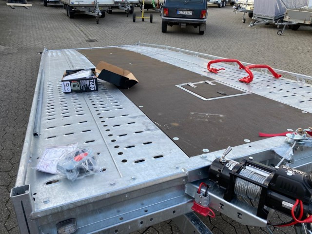 Brian James T6 Transporter, 230-6553, 5500 x 2220 mm, 3,5 to. kippbar mit Auffahrrampe - קרון נגרר בהובלה אוטומטית: תמונה 4 Brian James T6 Transporter, 230-6553, 5500 x 2220 mm, 3,5 to. kippbar mit Auffahrrampe - קרון נגרר בהובלה אוטומטית: תמונה 4