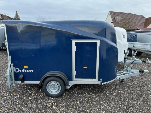 Cheval Liberte Debon Fourgon Cargo 2 Poly + Türe blau 1300 kg, 100 km/h, 300x155x168cm - קרון נגרר בתיבה סגורה: תמונה 3 Cheval Liberte Debon Fourgon Cargo 2 Poly + Türe blau 1300 kg, 100 km/h, 300x155x168cm - קרון נגרר בתיבה סגורה: תמונה 3