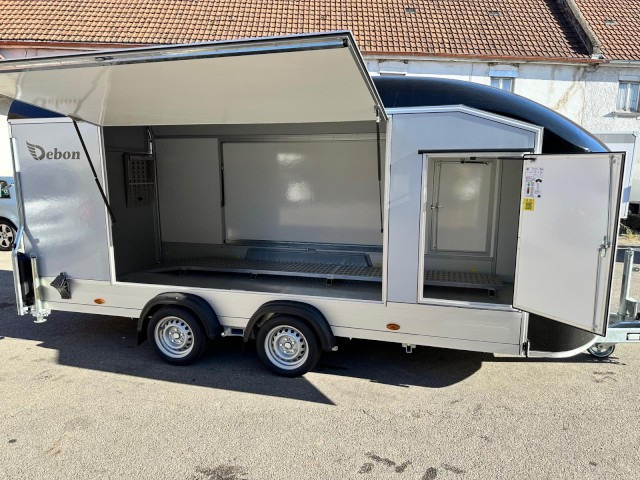 Cheval Liberte Debon Roadster 1000 Sandwich 3500 kg, 100 km/h, 495x200x202cm - קרון נגרר בתיבה סגורה: תמונה 1 Cheval Liberte Debon Roadster 1000 Sandwich 3500 kg, 100 km/h, 495x200x202cm - קרון נגרר בתיבה סגורה: תמונה 1